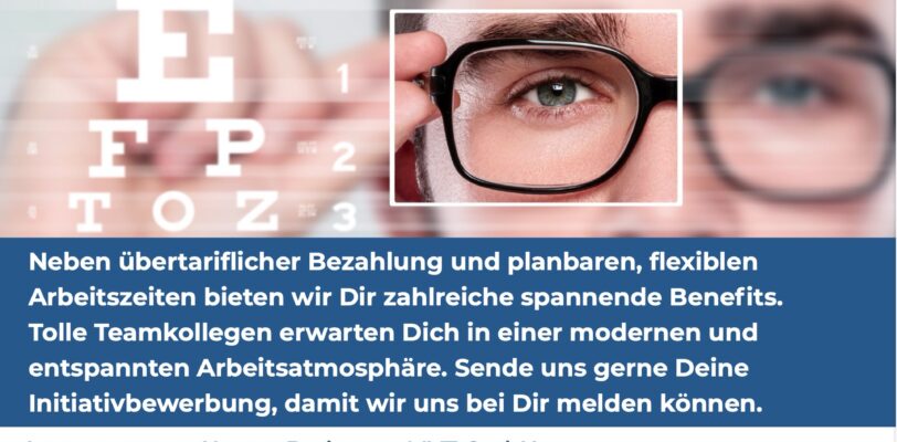 Stelle MFA, Optiker in Konstanz, Singen, Radolfzell und Engen - Inititativbewerbung